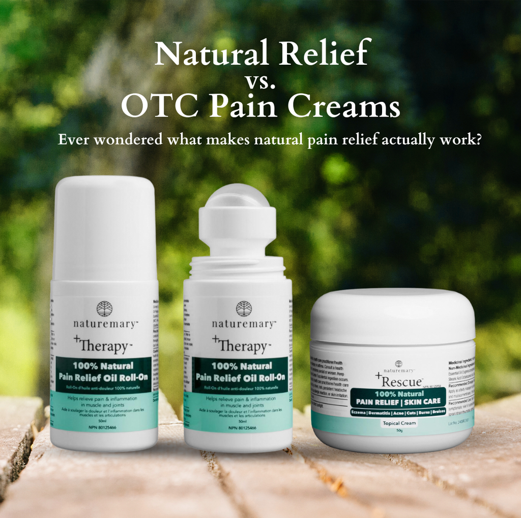 naturemary Insights: Natural Relief vs. Over-the-Counter Pain Creams — What’s the Difference?