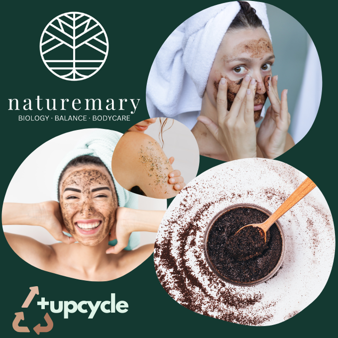 Upcycle Coffee Oil & Soapnut Body Sugar Scrub + Cleanser