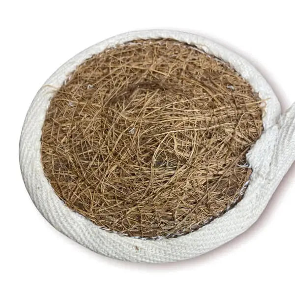 Natural Coconut Fiber Body Loofah – For bath & showers - naturemary